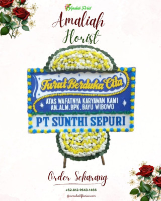 Papan Bunga Duka di Serai Serumpun
