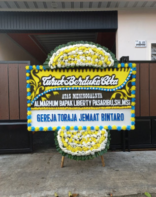 Papan Bunga Duka di Serai Serumpun