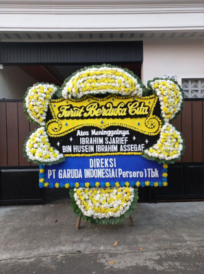 Papan Bunga Duka di Serai Serumpun
