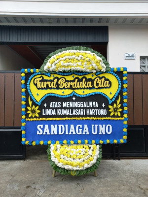Papan Bunga Duka di Serai Serumpun